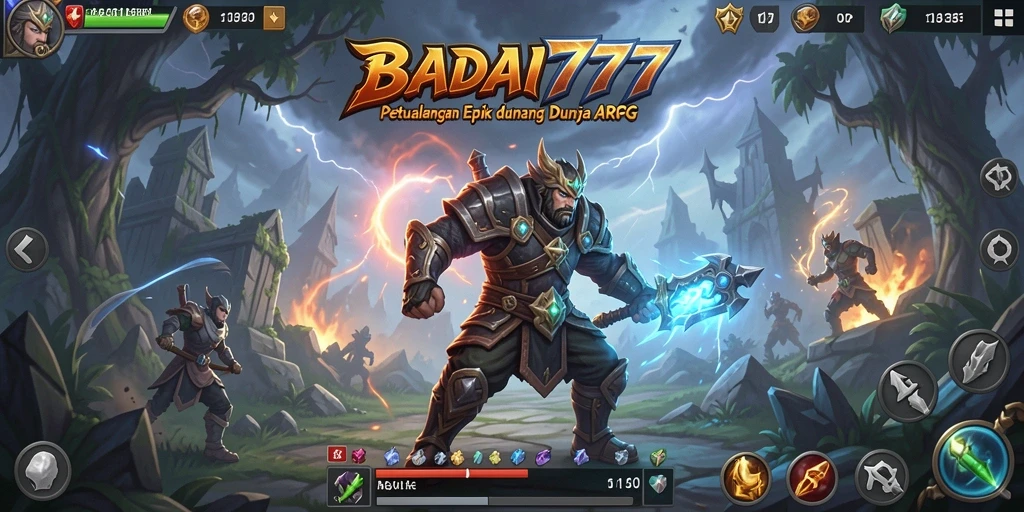 Gameplay BADAI777 yang seru dengan petualangan ARPG.