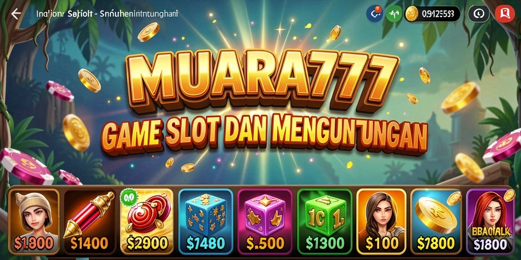 Gameplay seru dari MUARA777 dengan tema slot yang menarik.