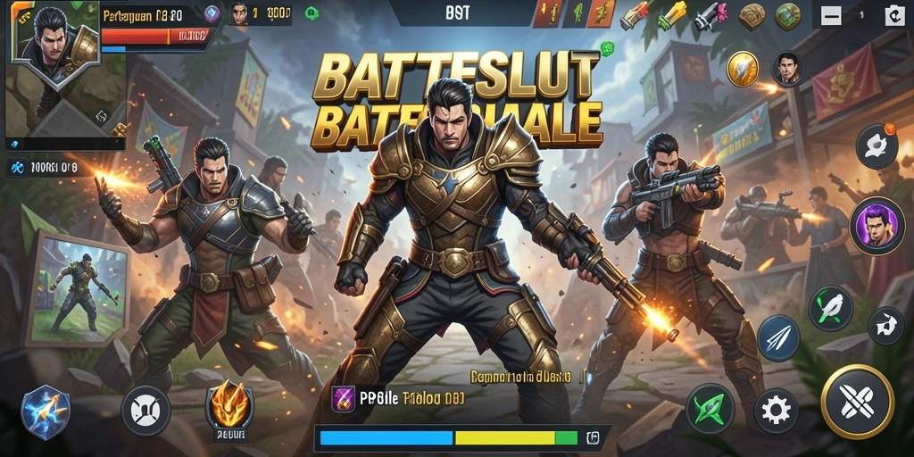 Gameplay Battle Royale yang seru dan mendebarkan di PP8SLOT.