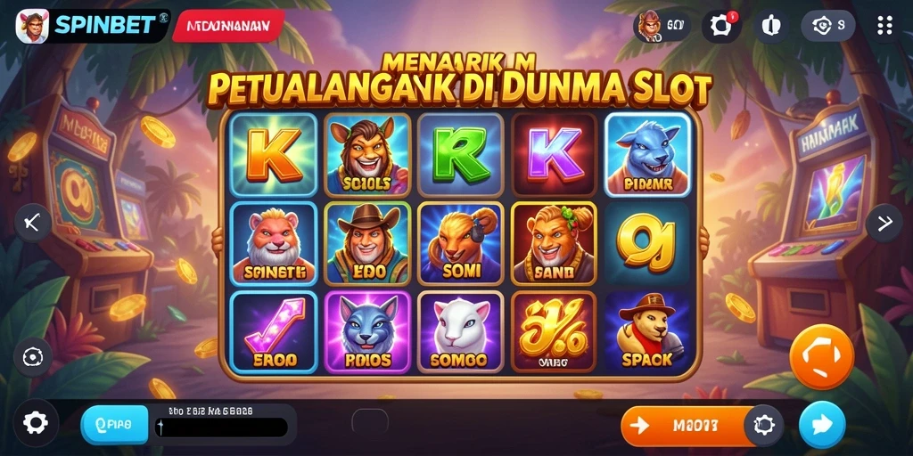 Gameplay SPINBET yang mendebarkan dan penuh warna.