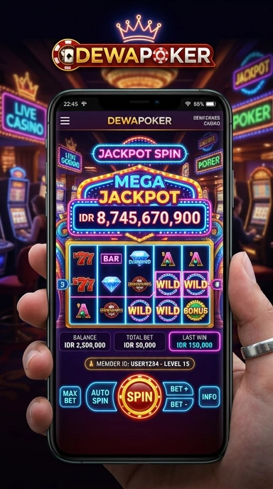 Fitur permainan yang beragam di aplikasi Dewapoker untuk semua jenis pemain.